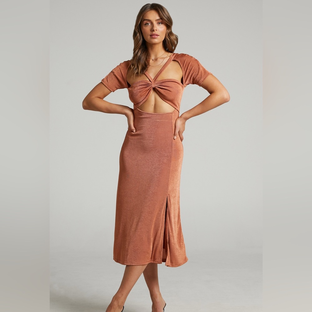 Pink Diamond Lyanna Midi Dress